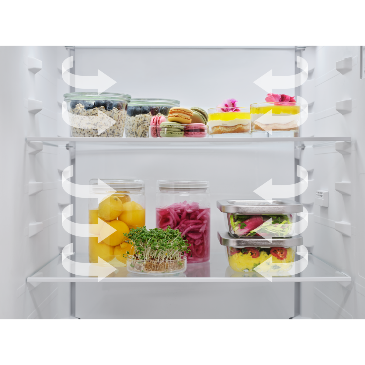Electrolux - Freestanding fridge freezer - LNT6ME32U2