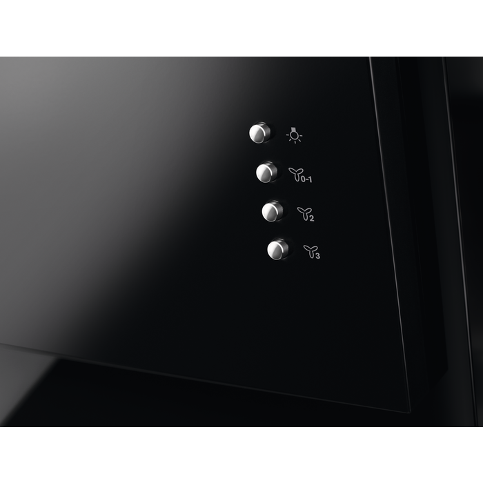 Electrolux - Black cooker hood - LFV319Y