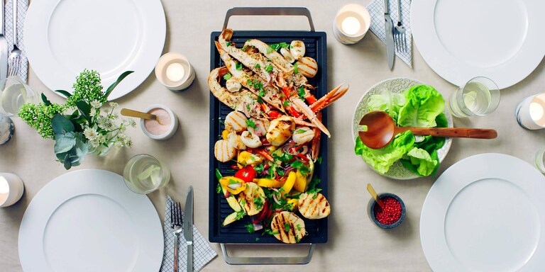 Seafood Á La Plancha